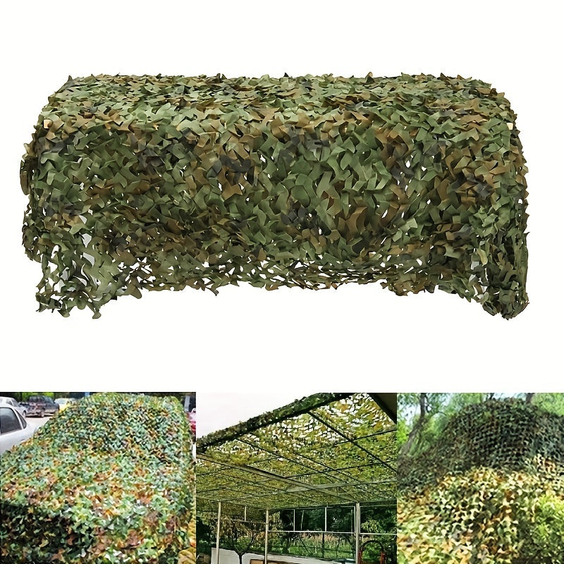 Durable Woodland Camouflage Netting for Hunting and Outdoor Use – Lightweight and Versatile 4
