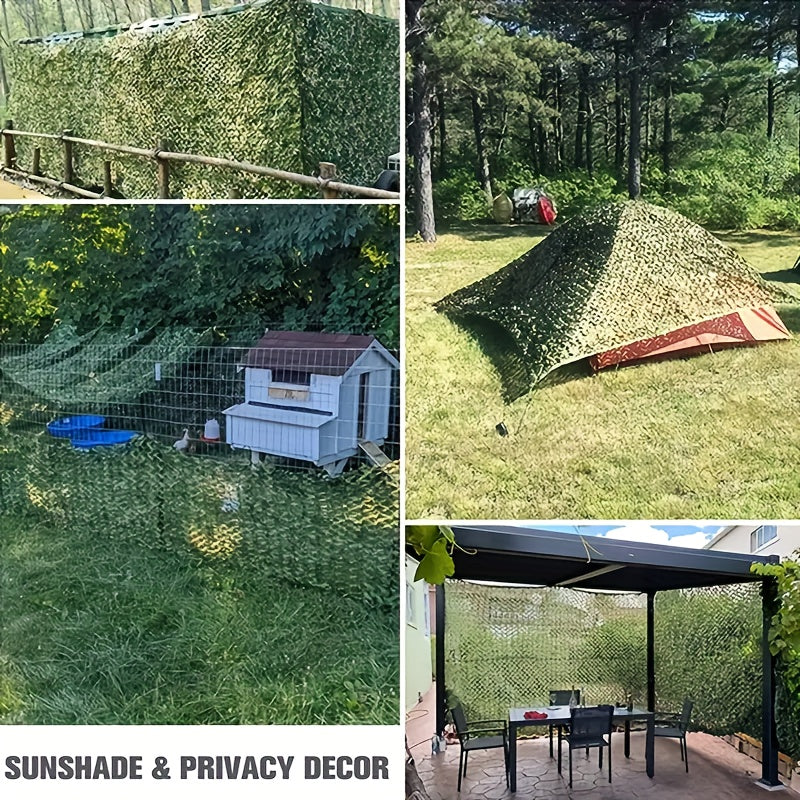 Durable Woodland Camouflage Netting for Hunting and Outdoor Use – Lightweight and Versatile 5