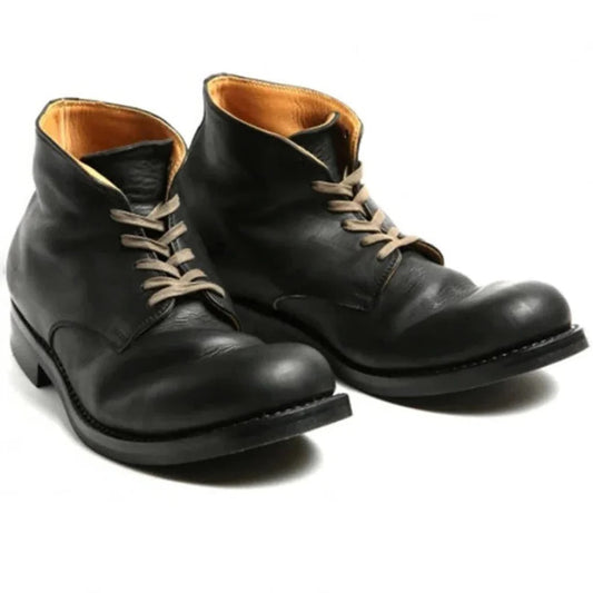 Eco-Friendly Men's Boots with Classic Design and Non-Slip Sole 0