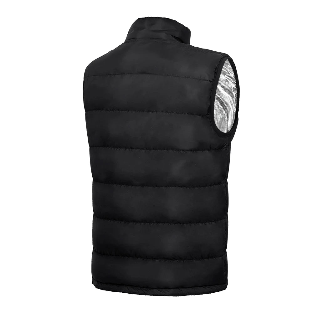 Electric Heated Jacket for Men and Women with 9 Heating Zones – Graphene USB Heating Coat for Outdoor Activities