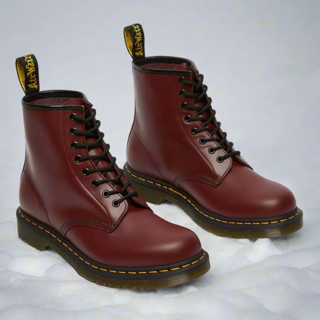 Elegant Leather Lace-Up Boots for Timeless Style – Versatile and Durable 2