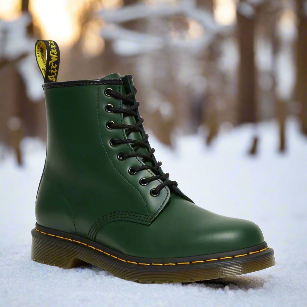 Elegant Leather Lace-Up Boots for Timeless Style – Versatile and Durable 6