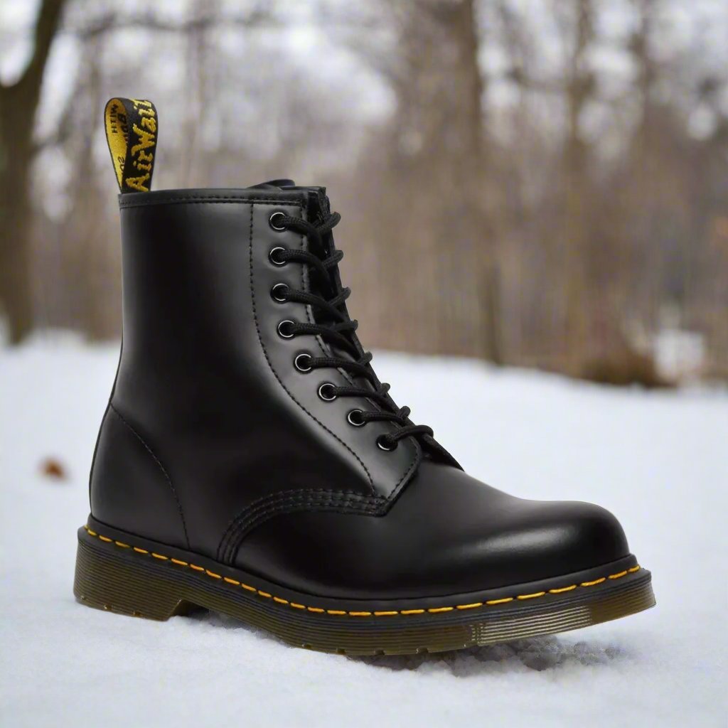 Elegant Leather Lace-Up Boots for Timeless Style – Versatile and Durable 7