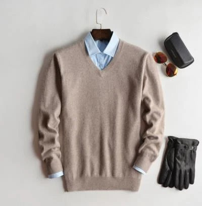 Elegant Men's Cashmere Sweater - Luxurious Softness and Timeless Style 7