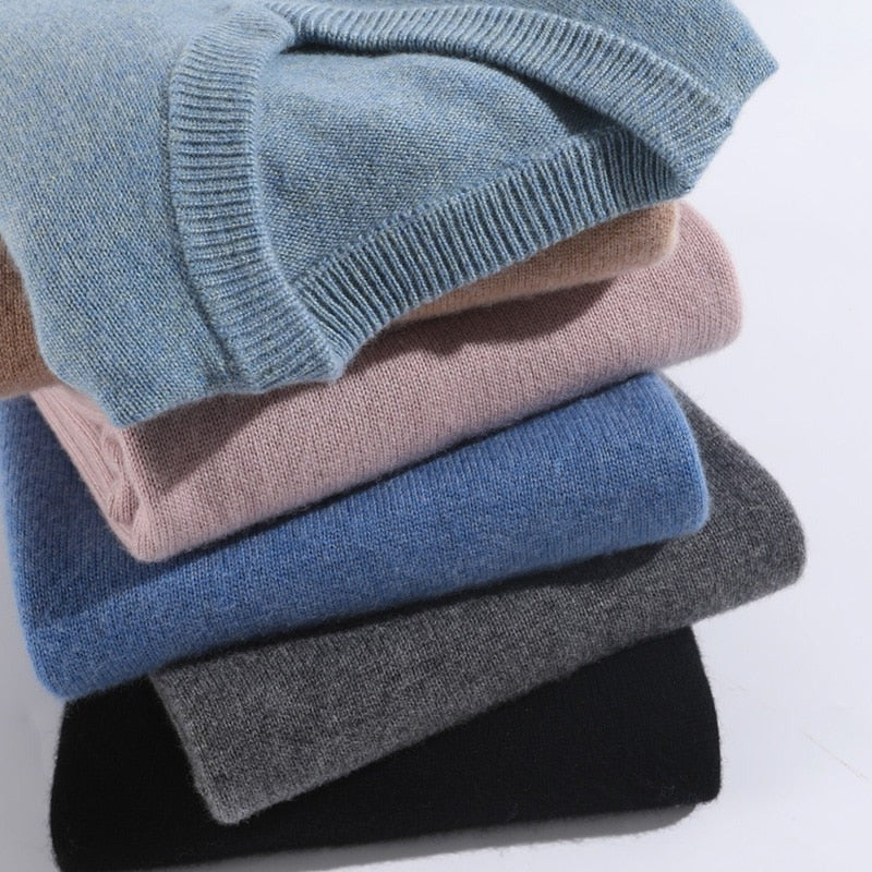 Elegant Men's Cashmere Sweater - Luxurious Softness and Timeless Style 8