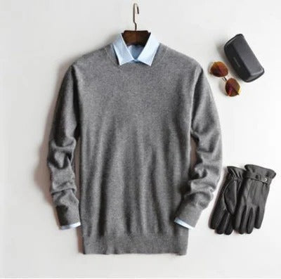 Elegant Men's Cashmere Sweater - Luxurious Softness and Timeless Style 9