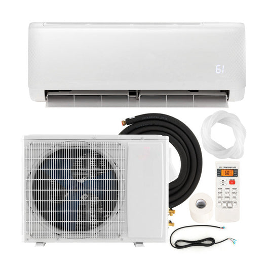 Energy-Saving Ductless Mini Split AC & Heat Pump – 12000 BTU with 21 SEER2 Efficiency 0