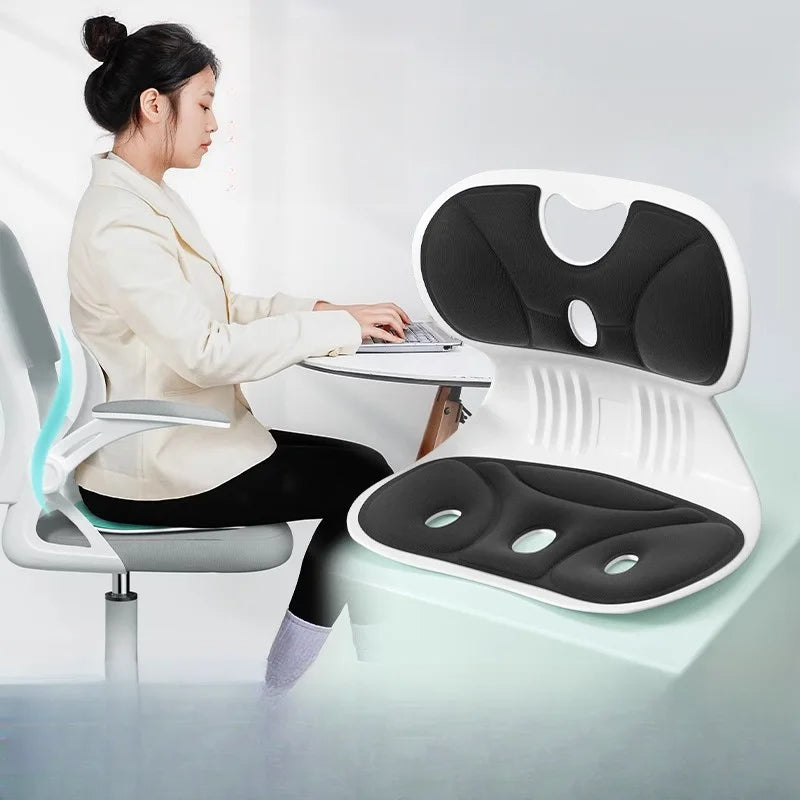 Ergonomic Back Support Cushion for Office Chair – Memory Foam Lumbar Pillow with Breathable Fabric 3