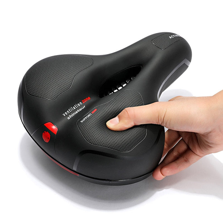 Ergonomic Bike Seat with Gel Cushion and Shock Absorption for Comfort 3