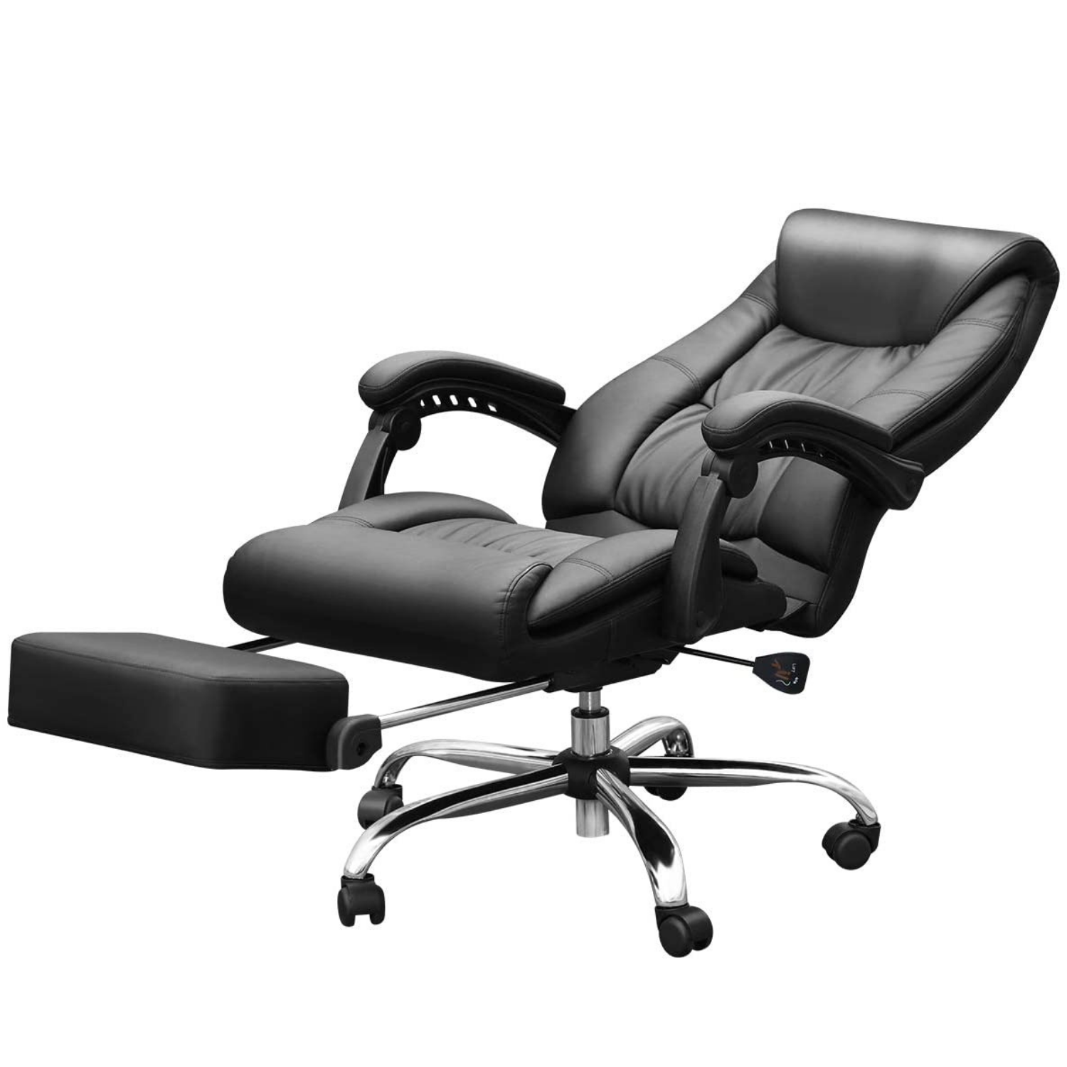 Ergonomic High Back Executive Chair with Adjustable Lumbar Support and Armrests 1
