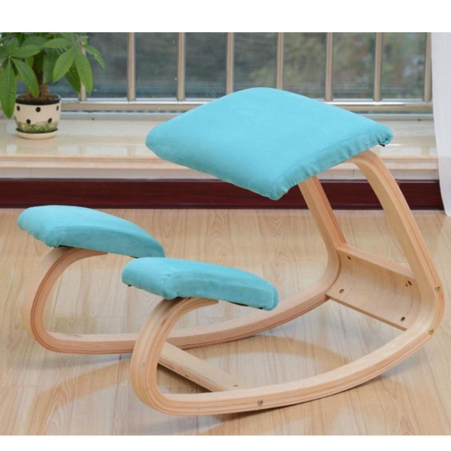 Ergonomic Kneeling Chair for Back Pain Relief – Adjustable Height and Comfortable Design 8