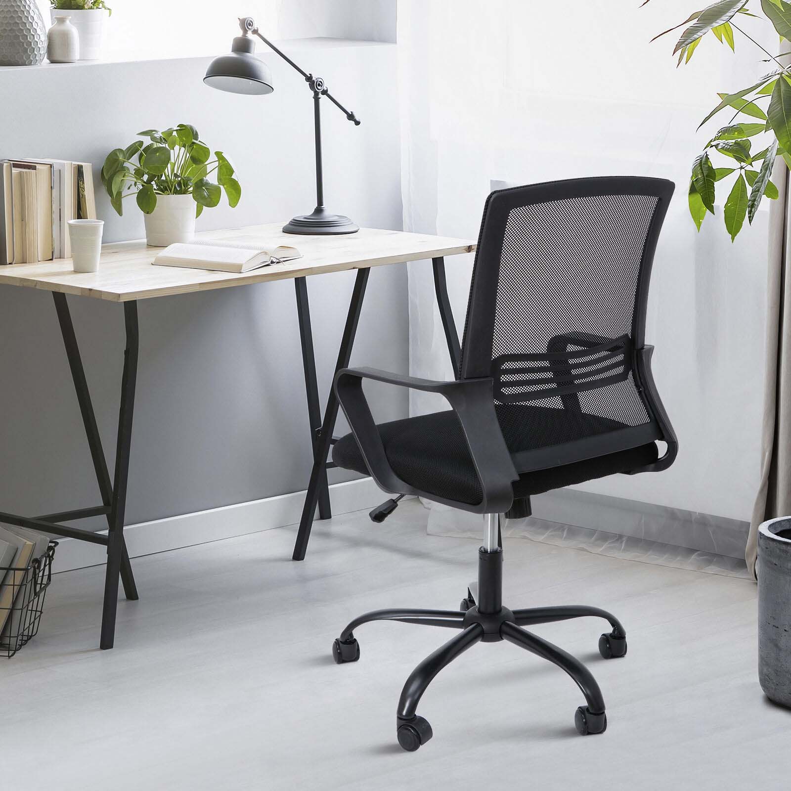 Ergonomic Mesh Office Chair with Lumbar Support and Adjustable Height – Breathable Design for Comfort 3