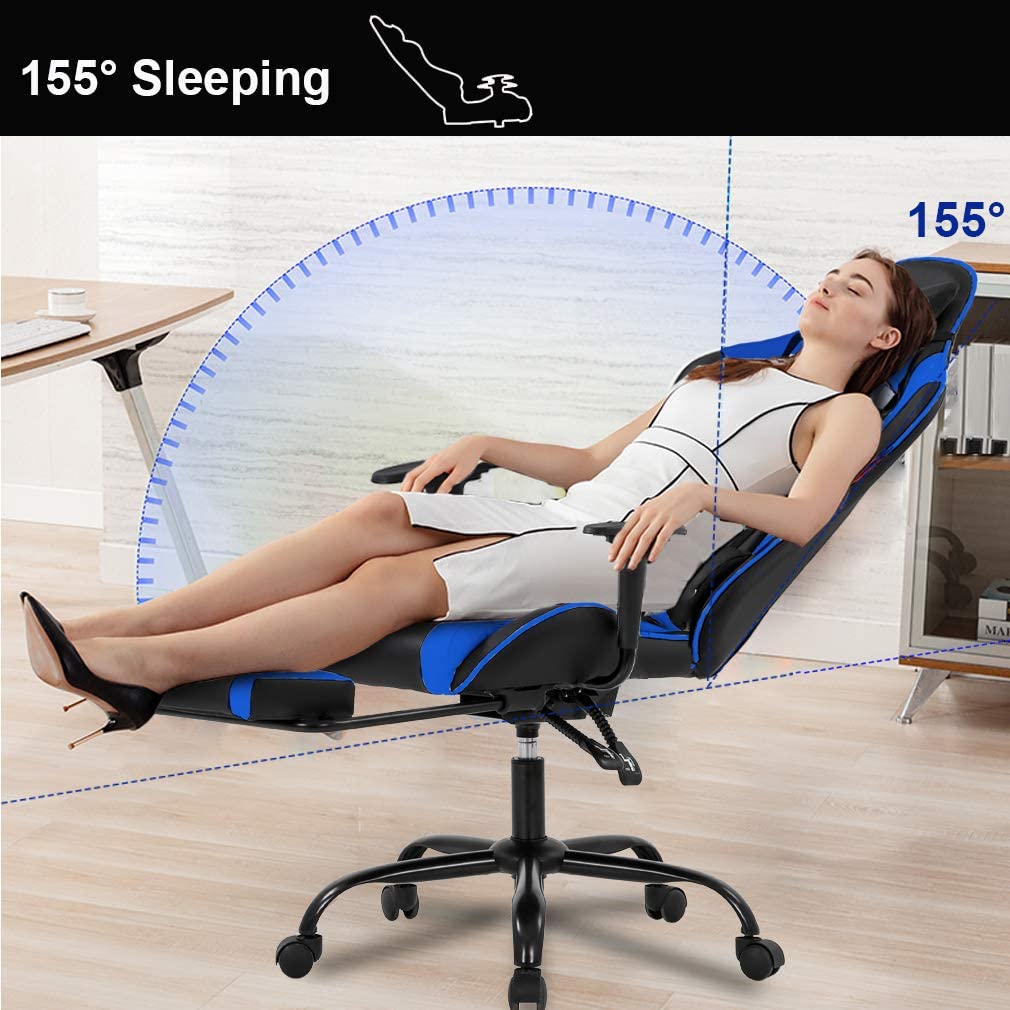 Ergonomic Office Chair with Adjustable Height and Neck Support – Comfortable Desk Chair for Gaming and Work 6