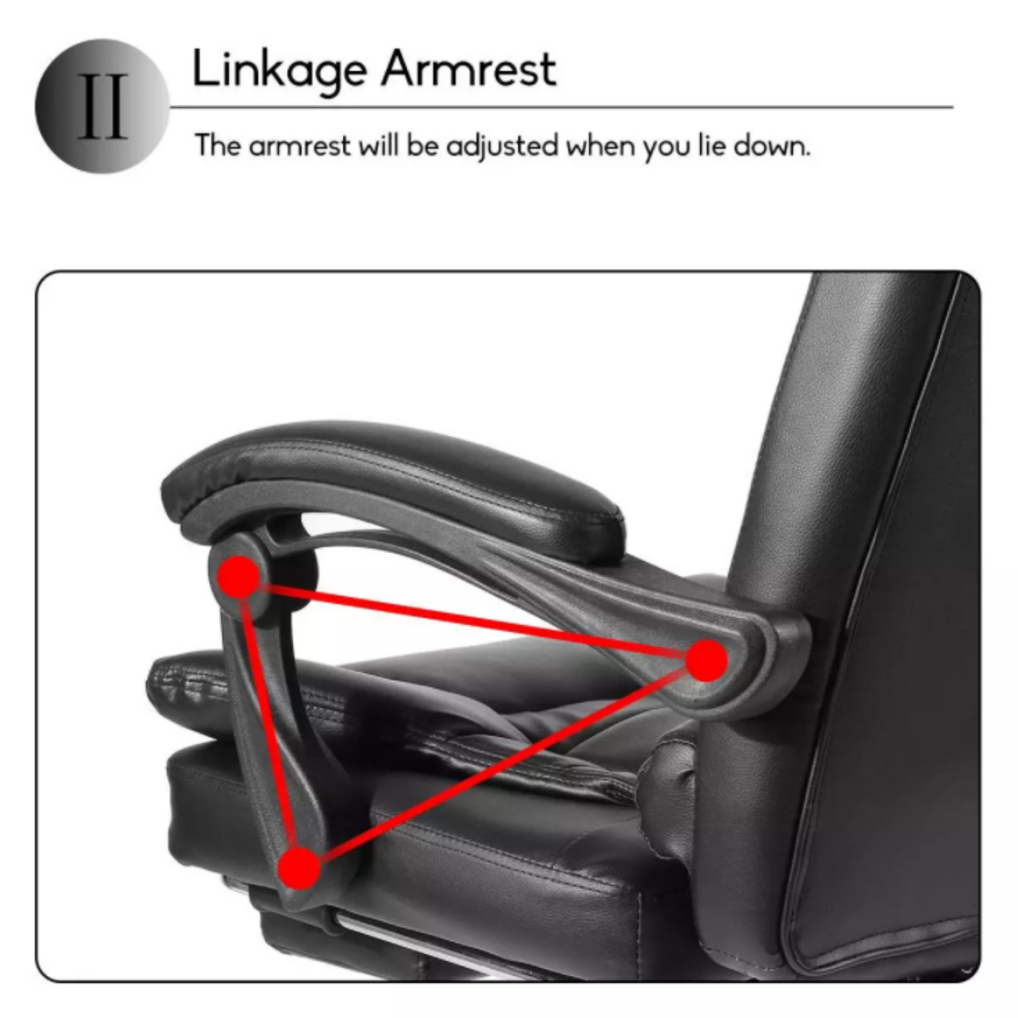 Ergonomic Office Chair with Adjustable Lumbar Support and Headrest – Mesh Desk Chair for Healthy Posture and Comfort 6