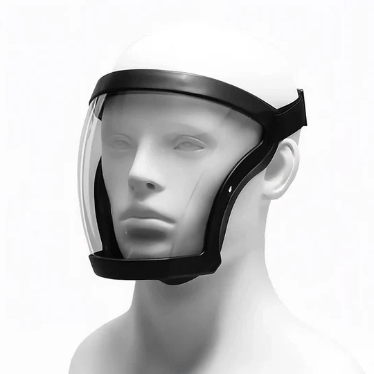 Full Face Anti-Fog Shield with Adjustable Band – Reusable Waterproof Safety Goggles 0