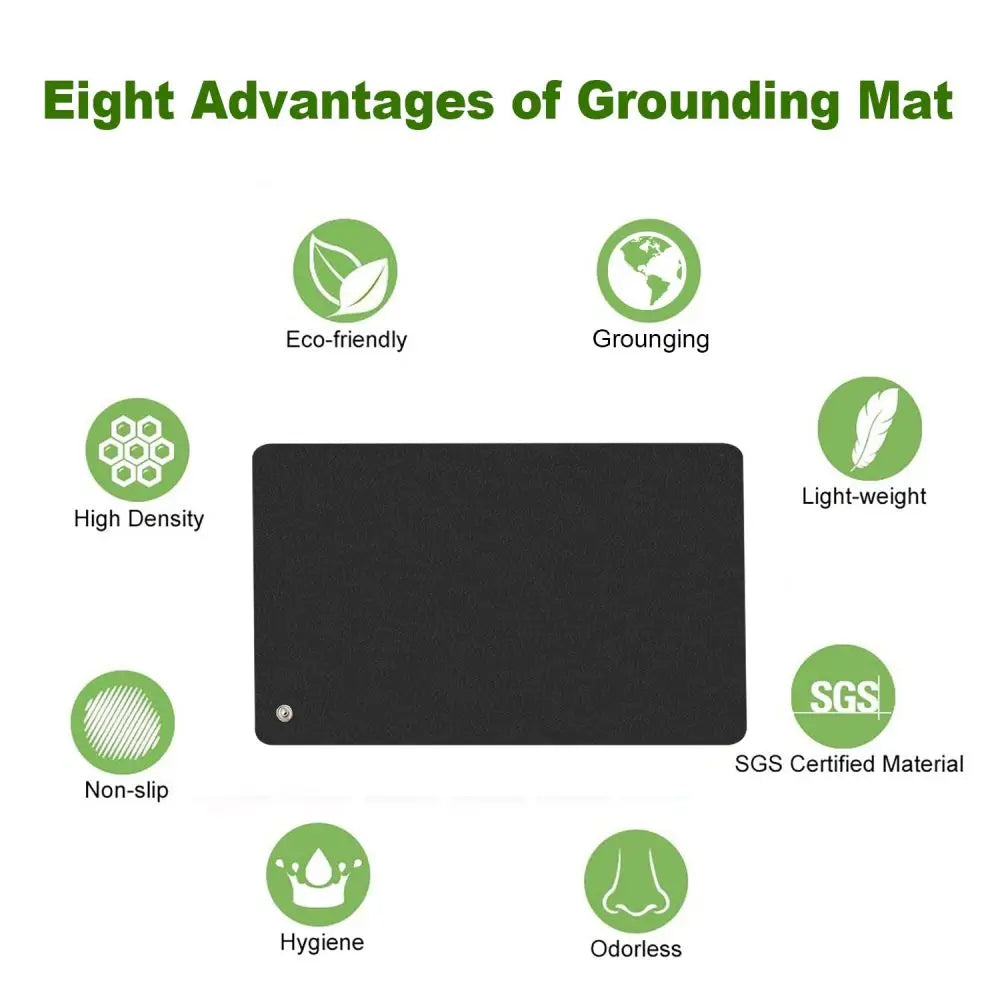 Grounding Mat for Improved Sleep and Wellness – Eco-Friendly Earthing Pad 6