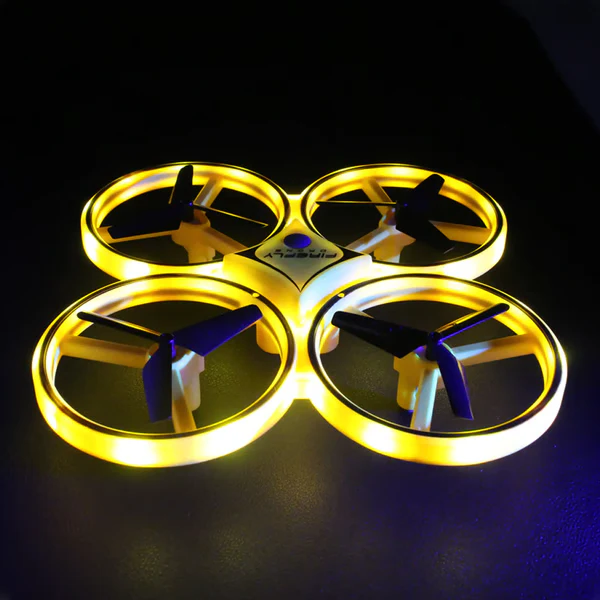 Hand-Controlled Drone for Kids with Gesture Control and LED Lights – Easy Navigation and Quick USB Charging 1