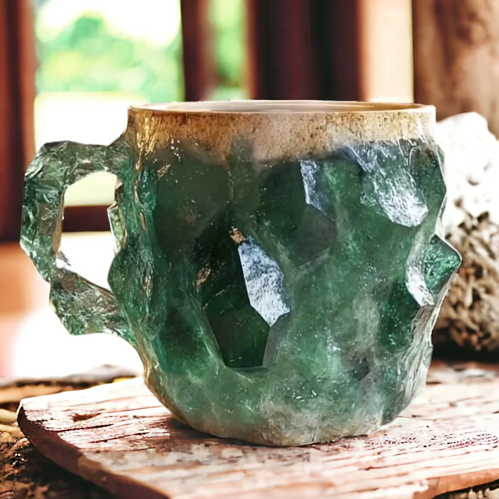 Handmade Ceramic Mug with Unique Artisan Design – Perfect Pottery Mug for Coffee and Tea, 350 ml Capacity 4