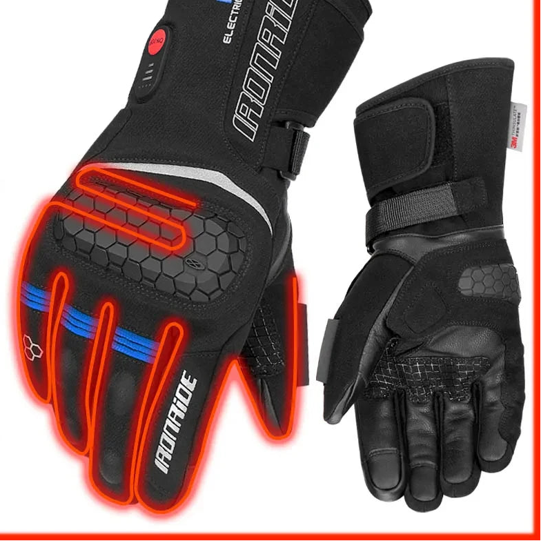Heated Gloves for Men and Women - Touchscreen Electric Gloves with Water-Repellent Material and Adjustable Fit 9