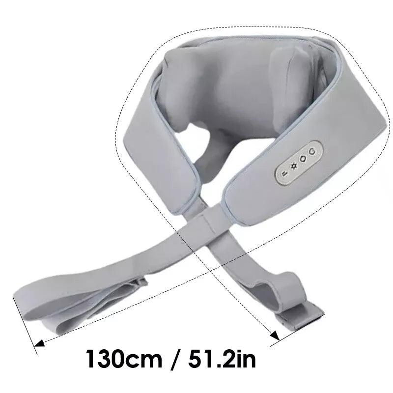 Heated Neck Massager for Deep Tissue Relief – Portable Design with User-Friendly Controls and Multiple Heat Settings 6