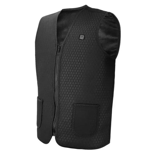 Heated Vest for Men and Women - 5 Heating Zones, V-Neck Design, Flexible Thermal Jacket, M-4XL, Perfect for Winter Outdoor Activities 1