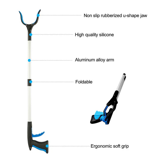 Heavy-Duty Grabber Stick Tool – Portable, Rotatable, Lightweight Tool for Easy Object Retrieval 5