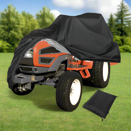 Heavy-Duty Waterproof Lawn Mower Cover – All-Weather Protection with Universal Fit 1