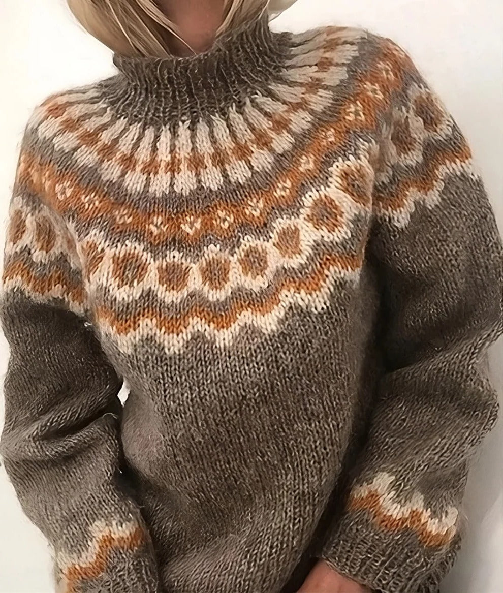 Icelandic Wool Turtleneck Sweater for Men and Women – Natural Warmth, Breathable, Classic Design 2