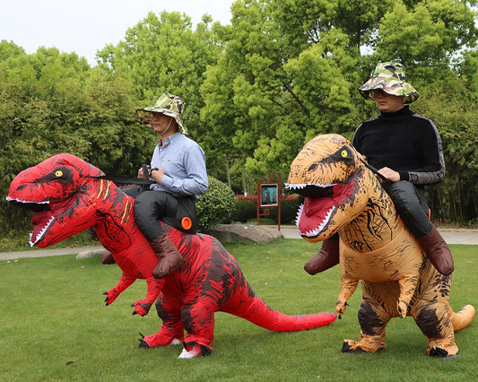 Inflatable T-Rex Costume for Adults – Fun Unisex Dinosaur Outfit for Halloween Parties