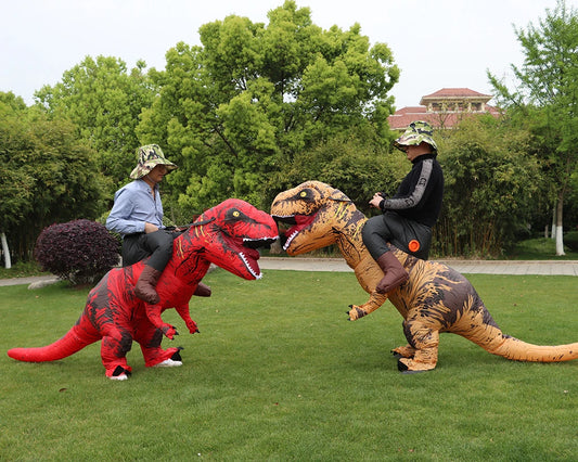 Inflatable T-Rex Costume for Adults – Fun Unisex Dinosaur Outfit for Halloween Parties