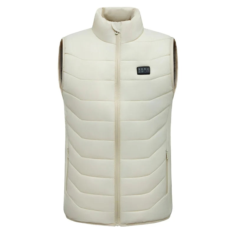 Intelligent Heating Vest with 28 Zone System – USB Electric Heated Vest for Men and Women, Best Heated Vest for Outdoor Activities