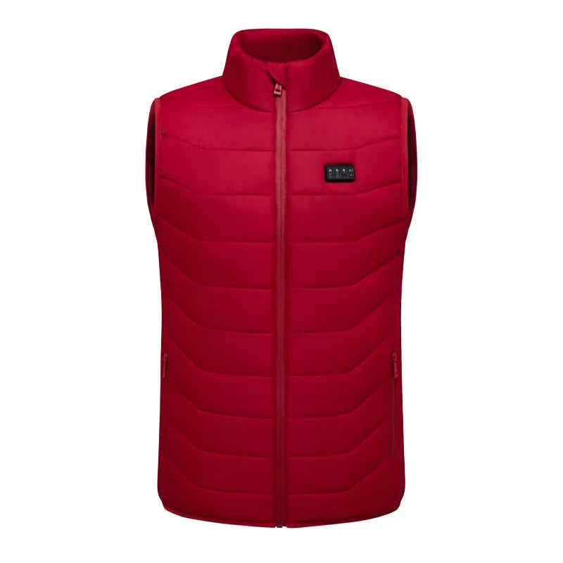 Intelligent Heating Vest with 28 Zone System – USB Electric Heated Vest for Men and Women, Best Heated Vest for Outdoor Activities