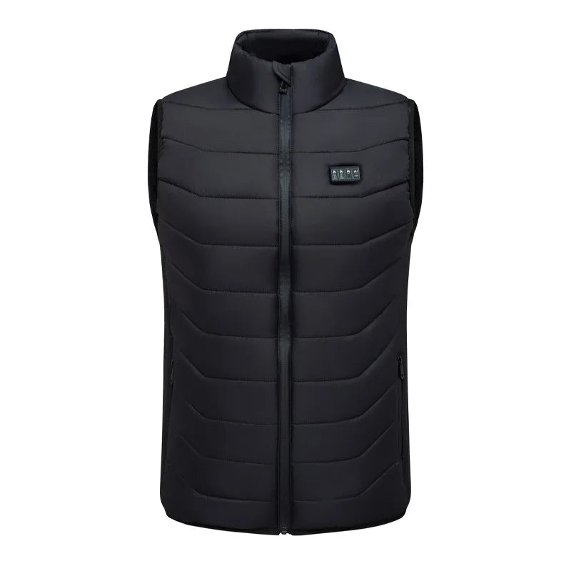 Intelligent Heating Vest with 28 Zone System – USB Electric Heated Vest for Men and Women, Best Heated Vest for Outdoor Activities