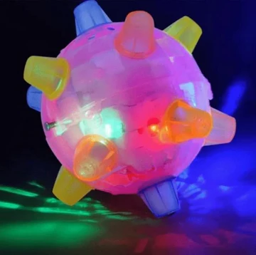 Interactive LED Jumping Ball for Dogs – Colorful, Safe, and Stimulating Dog Toy 7