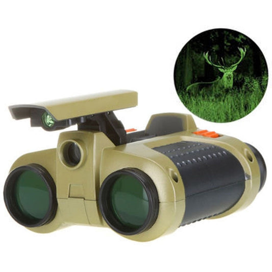 Kids Night Vision Goggles with Binoculars – Lightweight 4x Magnification Toy for Outdoor Exploration, Adjustable Eyepieces 1