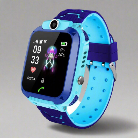Kids Waterproof Smartwatch with GPS Tracking, SOS Function, and Colorful Touchscreen – Durable and Fun Design 1