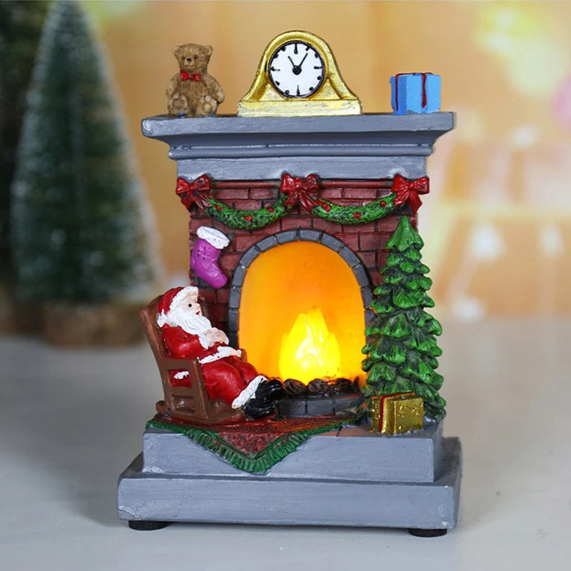 LED Christmas Lights - Santa Claus and Snowman Decorative Holiday Lights for Indoor and Outdoor Use 2