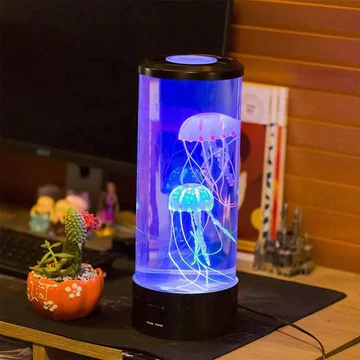 LED Jellyfish Aquarium Night Light with Color-Changing Effects for Relaxation and Stress Relief 3