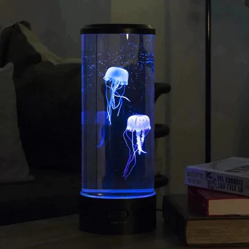 LED Jellyfish Aquarium Night Light with Color-Changing Effects for Relaxation and Stress Relief 4