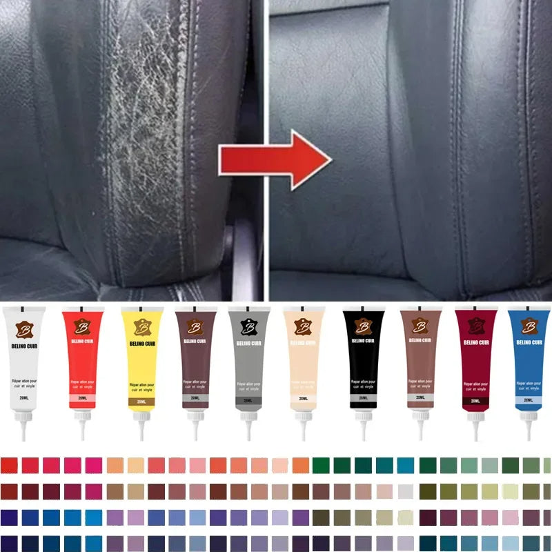 Leather Repair Gel for Easy Restoration of Seats and Upholstery – Non-Toxic and Portable 6