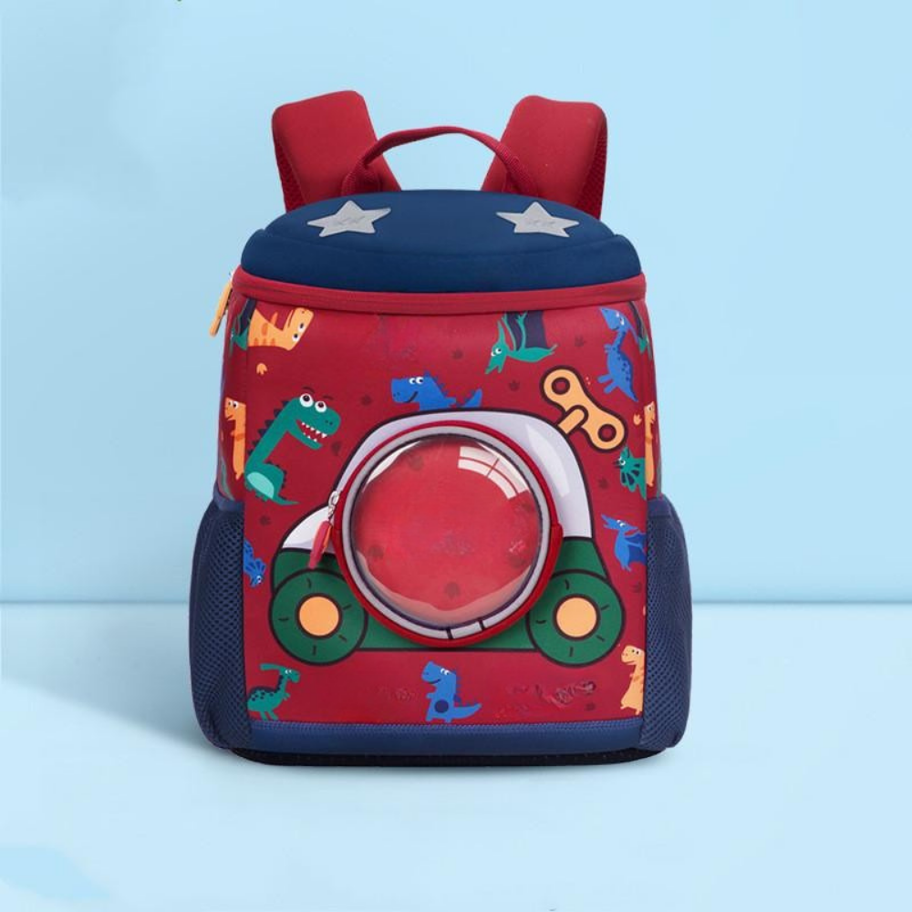 Lightweight Dinosaur Backpack for Boys with Hard Shell and Padded Straps 2
