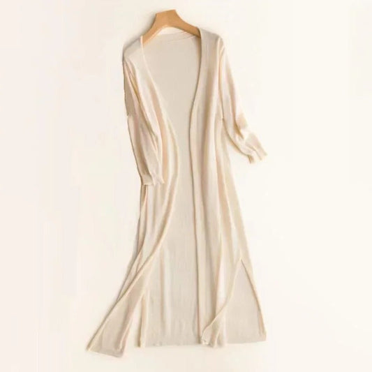 Lightweight Long Cardigan – Stylish and Comfortable Layering Piece 1