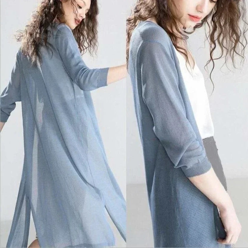 Lightweight Long Cardigan – Stylish and Comfortable Layering Piece 7