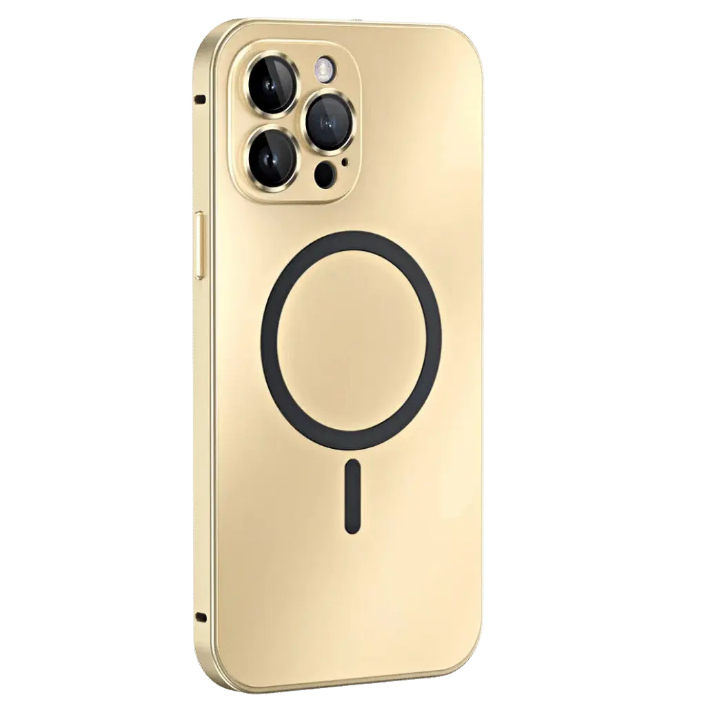 Magnetic Metal Case for iPhone 15 Pro Max – Sleek, Durable, Shockproof Design with MagSafe Compatibility 13