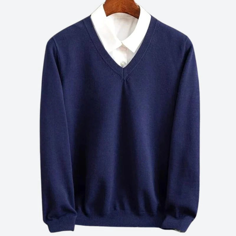 Men's Cashmere Sweater - Luxurious Warmth and Timeless Elegance 1