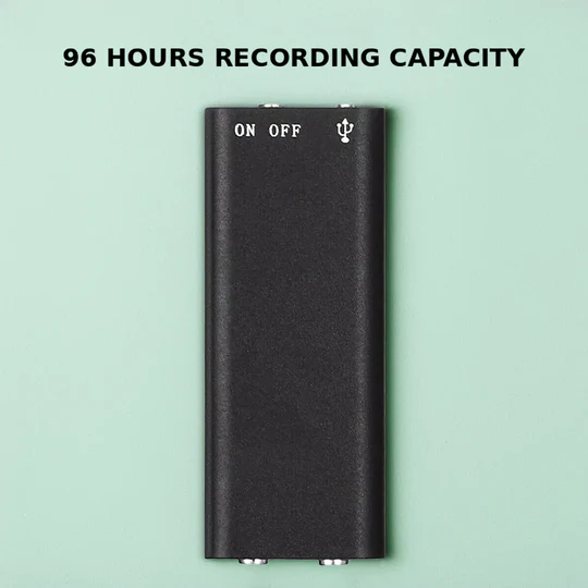Mini Voice-Activated Recorder with 32GB Storage and 30-Hour Battery Life – Compact and Discreet Audio Device 2