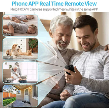 Mini Wireless Security Camera with 1080P HD Video, Night Vision, and Live Streaming for Indoor and Outdoor Use 1