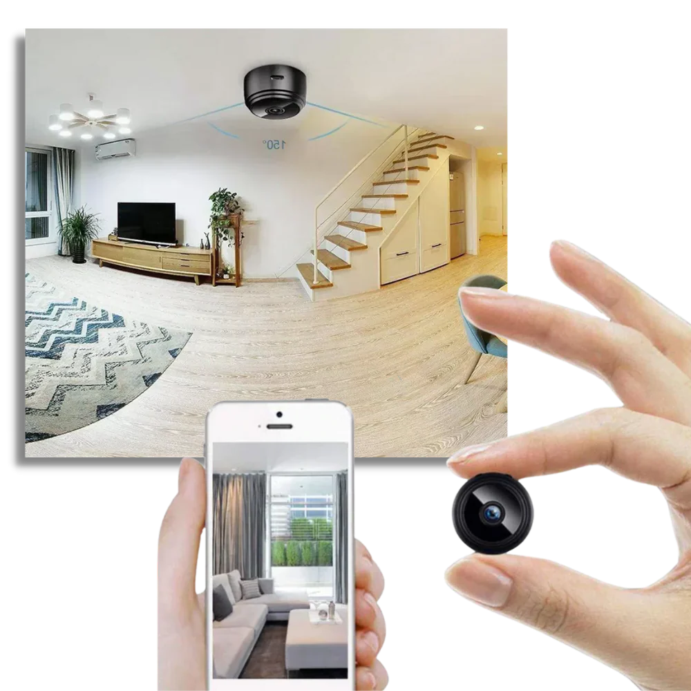 Mini Wireless Surveillance Camera with Night Vision and Motion Detection – Compact 1080P HD Security Camera 3