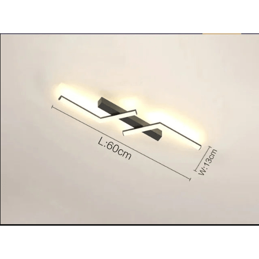 Modern LED Ceiling Light with Adjustable Brightness – Energy-Efficient Linear Design for Home and Office 7