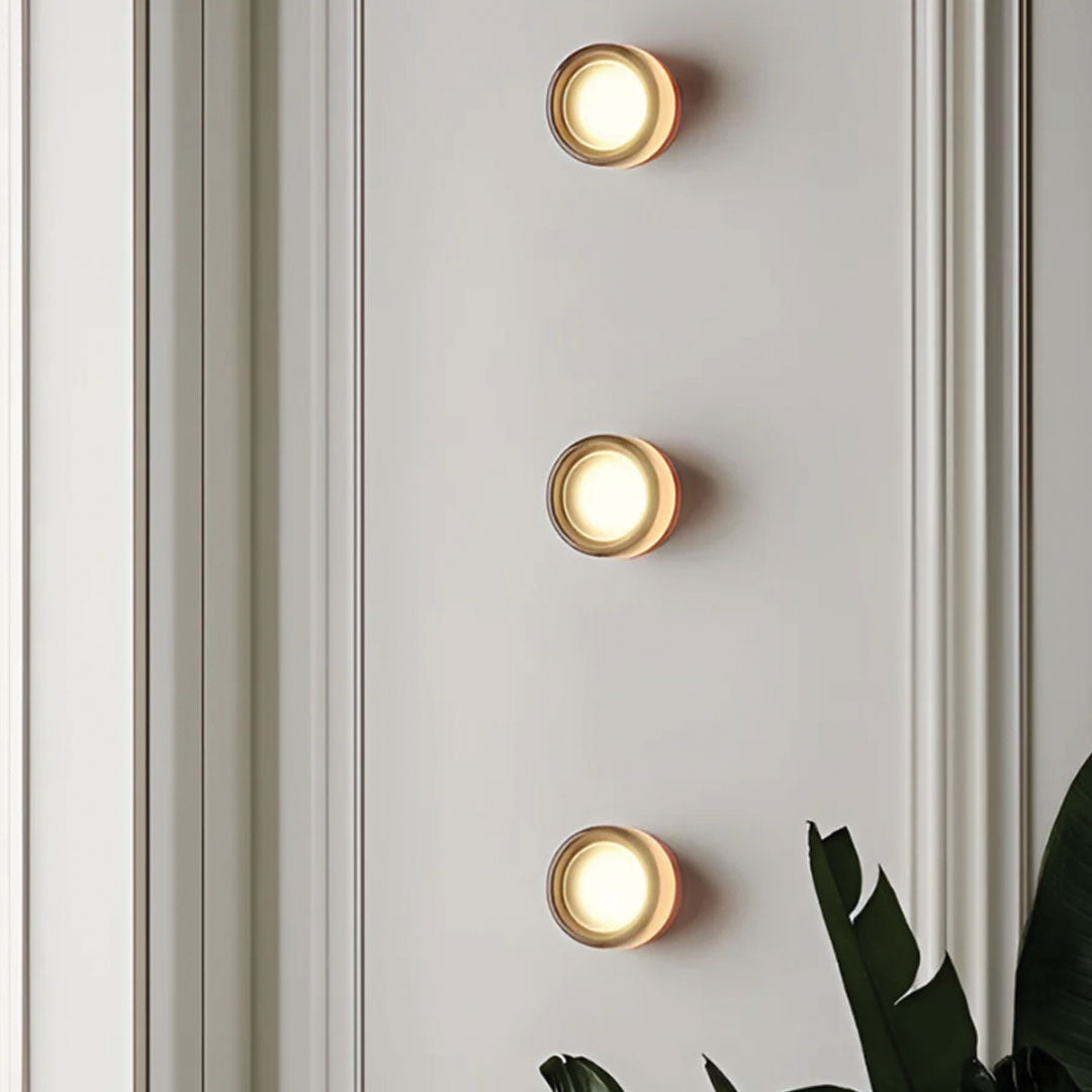 Modern Luxury Wall Sconce Lighting with Customizable Shades – Sleek Aluminum and Acrylic Design 2